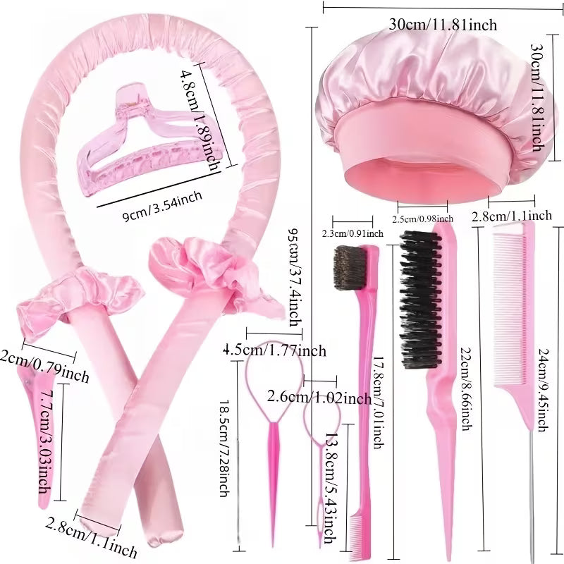 Aura Beauty SA™ Heatless Curling Set