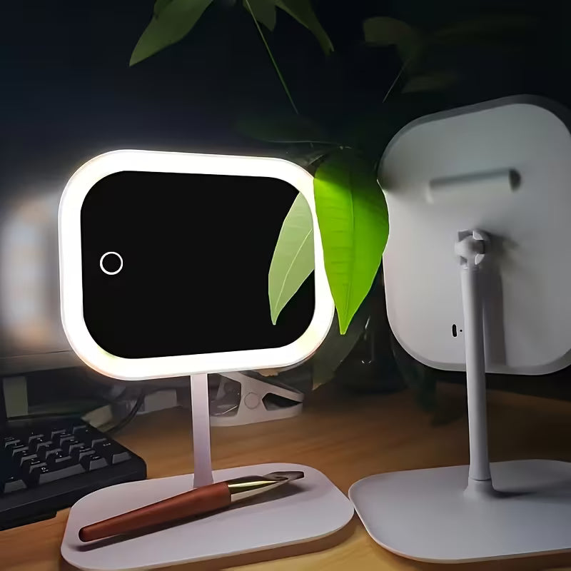 Aura Beauty SA™ 360° Rotating LED Makeup Mirror