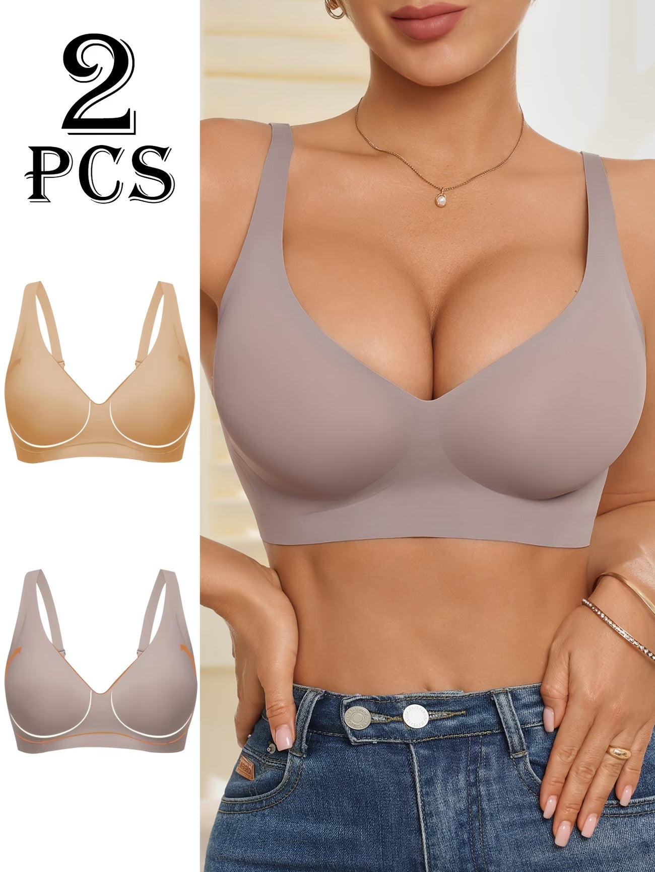 Aura Beauty™ Wireless Comfort Jelly Bra