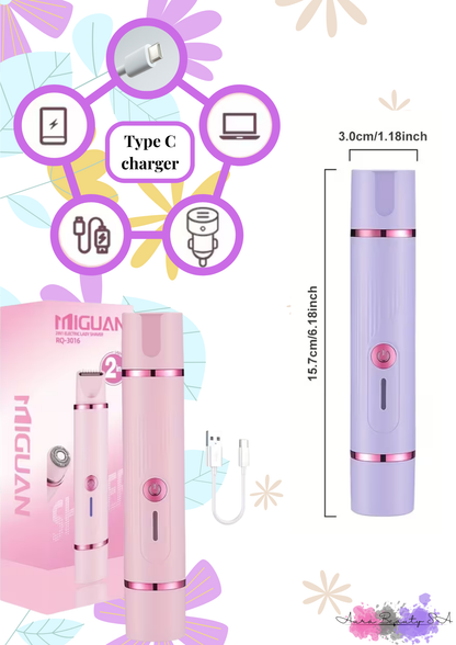 Aura Beauty™ Painless 2-in-1 Hair Remover