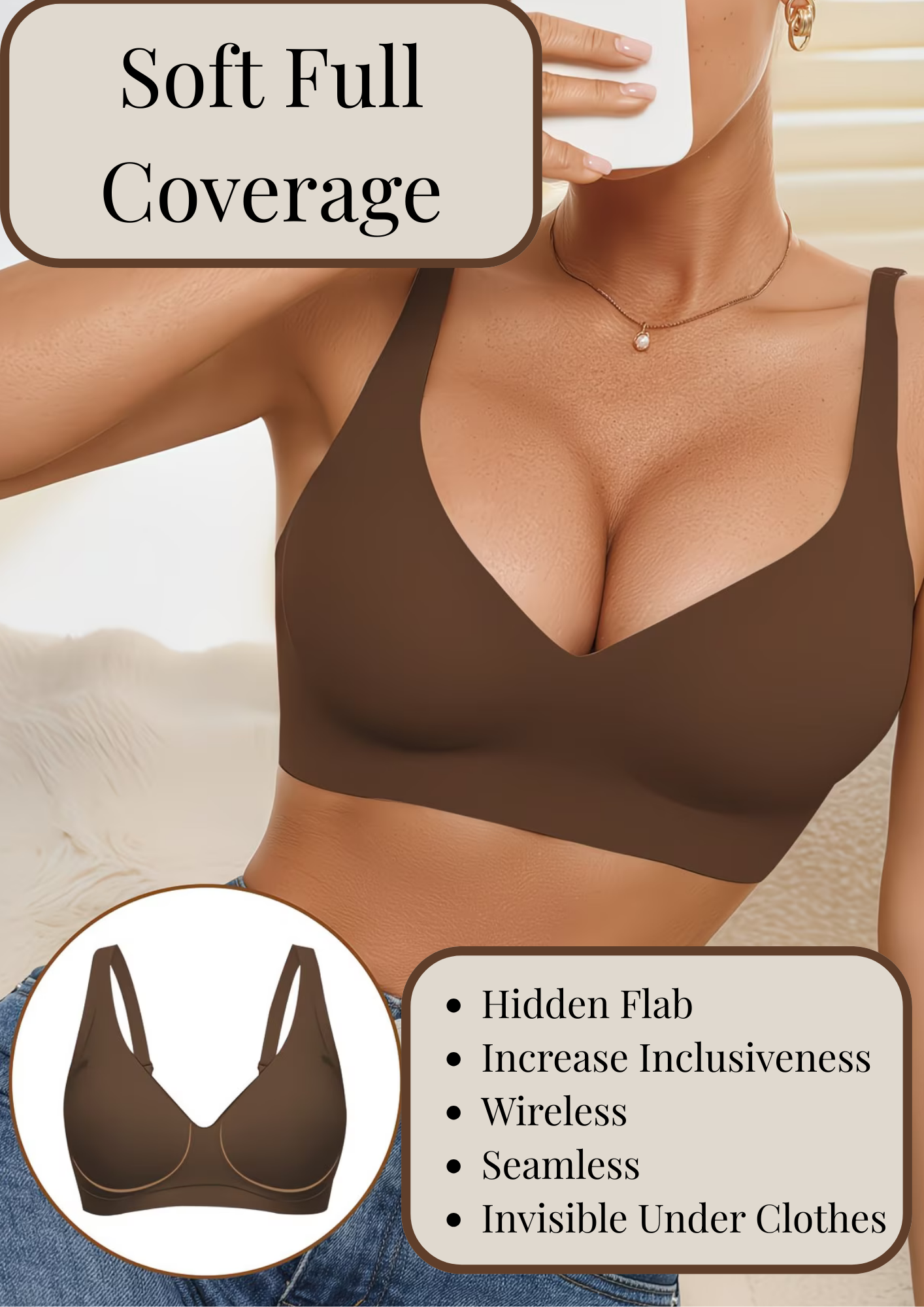 Aura Beauty™ Wireless Comfort Jelly Bra