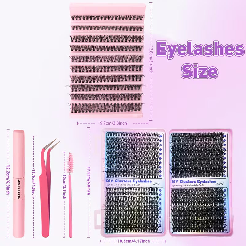 Aura Beauty SA™ Complete Eyelash Extension Kit 800pcs