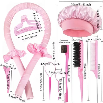 Aura Beauty SA™ Heatless Curling Set