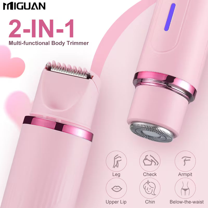 Aura Beauty™ Painless 2-in-1 Hair Remover