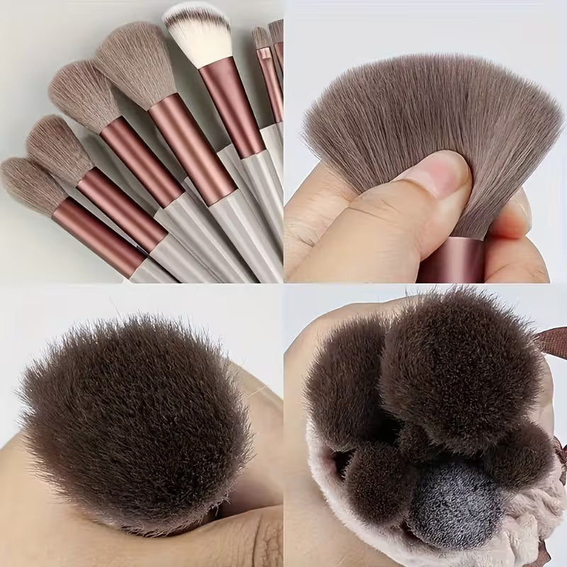 Aura Beauty SA™ Premium 13-Piece Makeup Brush Collection