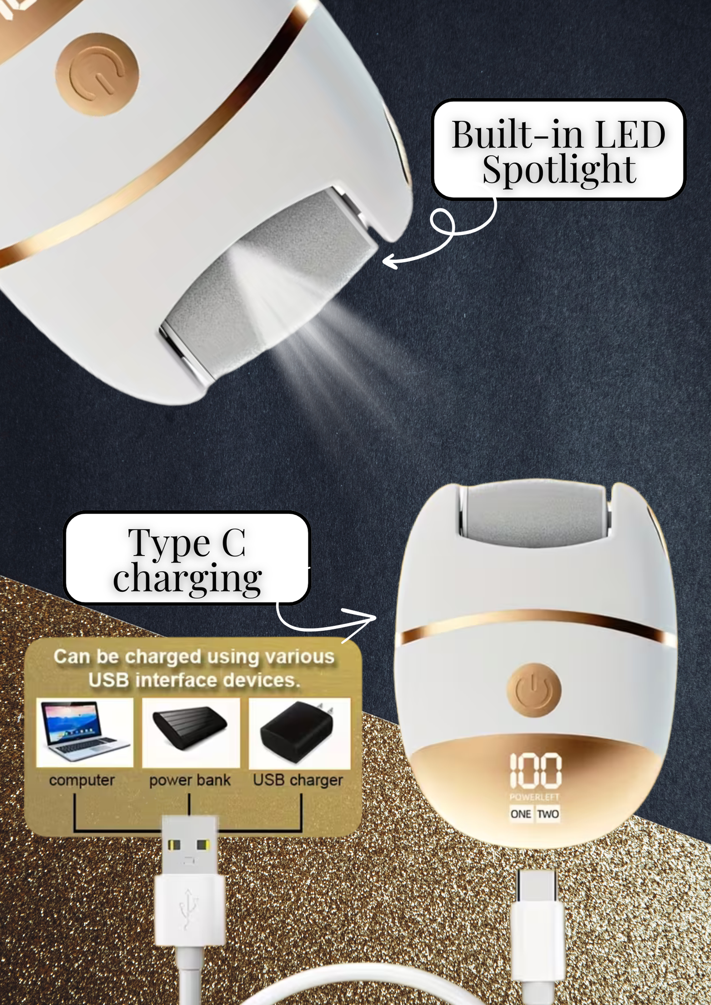 Aura Beauty™ Smooth Electric Feet Grinder