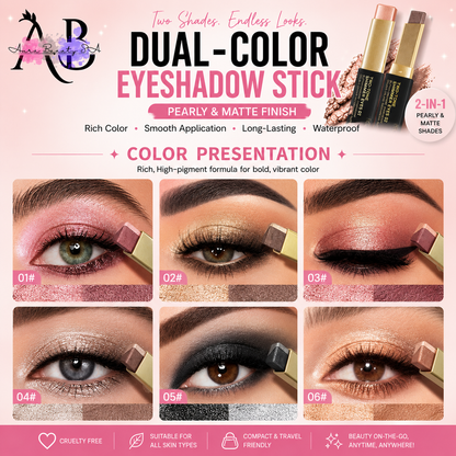 Aura Beauty SA™ Dual-Color Eyeshadow Stick