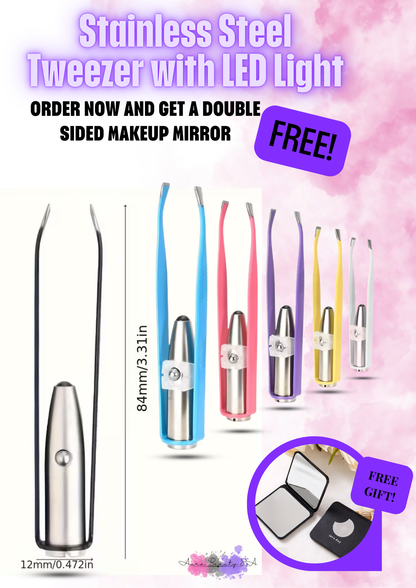 Aura Beauty™ Professional LED Tweezer