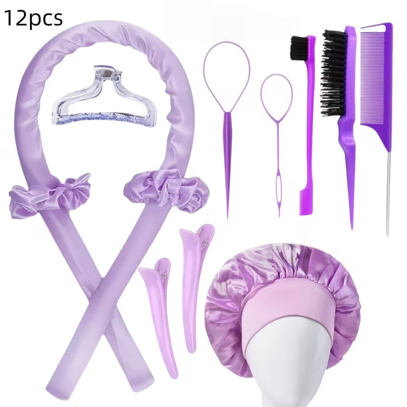 Aura Beauty SA™ Heatless Curling Set