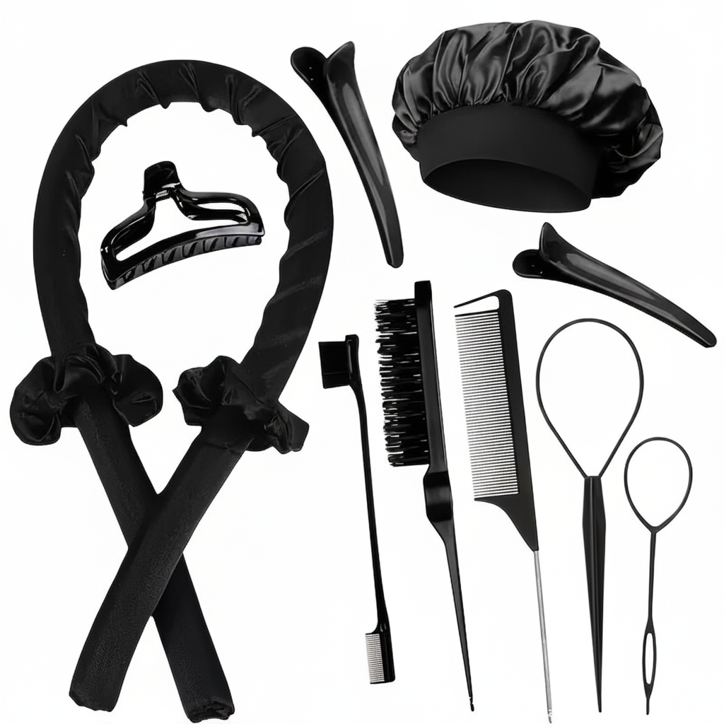 Hair Styling Kit - Black