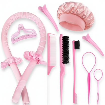 Hair Styling Kit - Pink