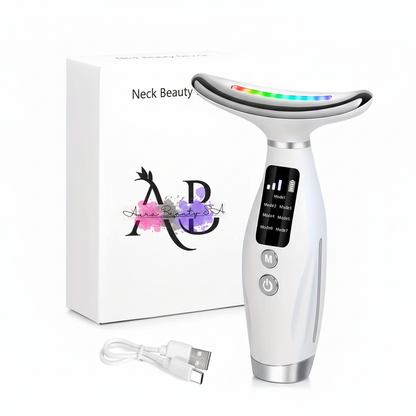 LED Face Massager with Aura Beauty Packaging