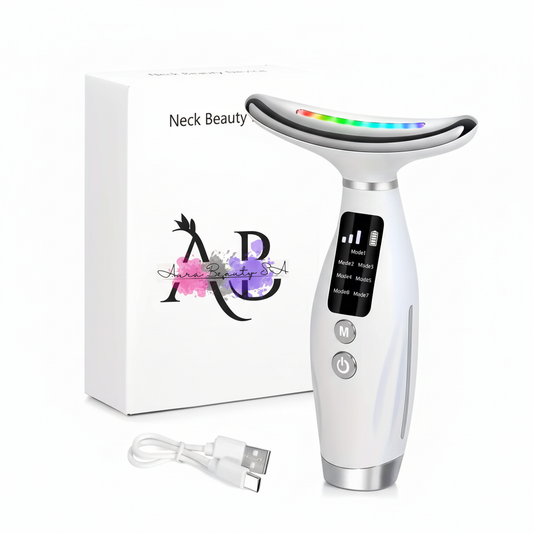 LED Face Massager with Aura Beauty Packaging